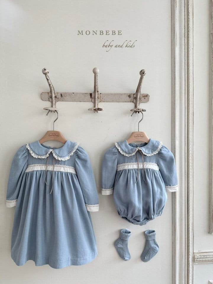 Monbebe - Korean Children Fashion - #stylishchildhood - Kailor One-Piece - 8