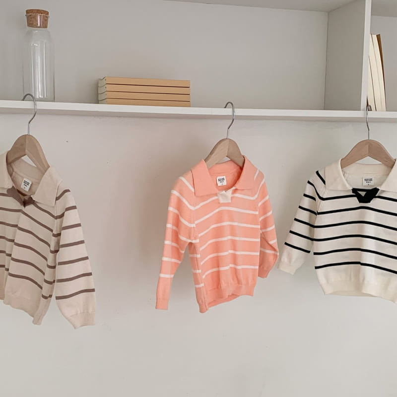Moncher Chouchou - Korean Children Fashion - #Kfashion4kids - Pinpong ST Collar Tee