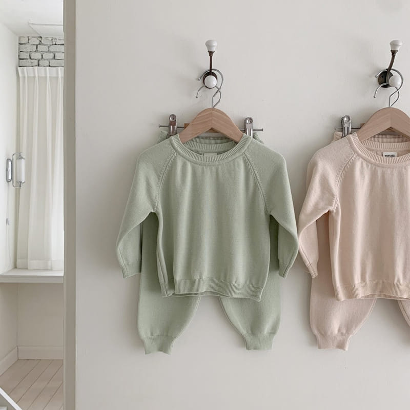 Moncher Chouchou - Korean Children Fashion - #childrensboutique - Minong Top Bottom Set
