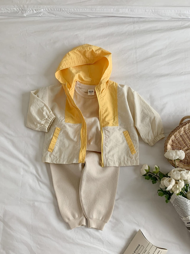 Moncher Chouchou - Korean Children Fashion - #designkidswear - Wint Windbreaker - 3