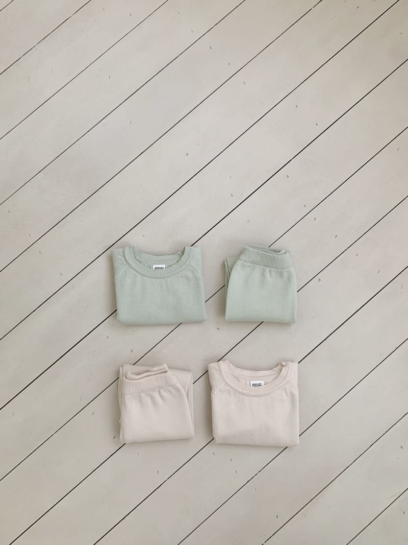 Moncher Chouchou - Korean Children Fashion - #discoveringself - Minong Top Bottom Set - 3