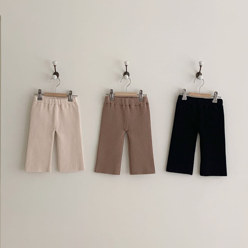 Moncher Chouchou - Korean Children Fashion - #discoveringself - Joy Straight Fit Pants