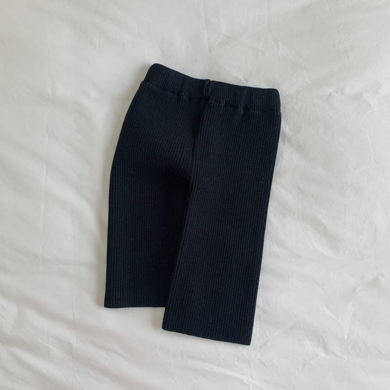 Moncher Chouchou - Korean Children Fashion - #kidsshorts - Joy Straight Fit Pants - 3