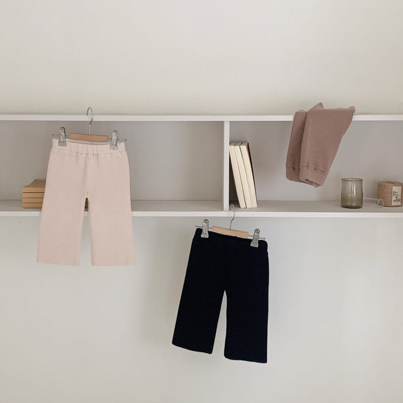 Moncher Chouchou - Korean Children Fashion - #kidzfashiontrend - Joy Straight Fit Pants - 5