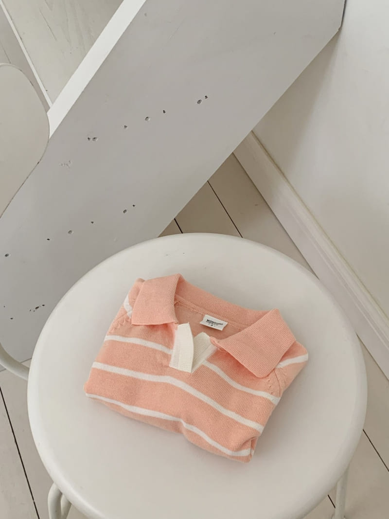 Moncher Chouchou - Korean Children Fashion - #littlefashionista - Pinpong ST Collar Tee - 2