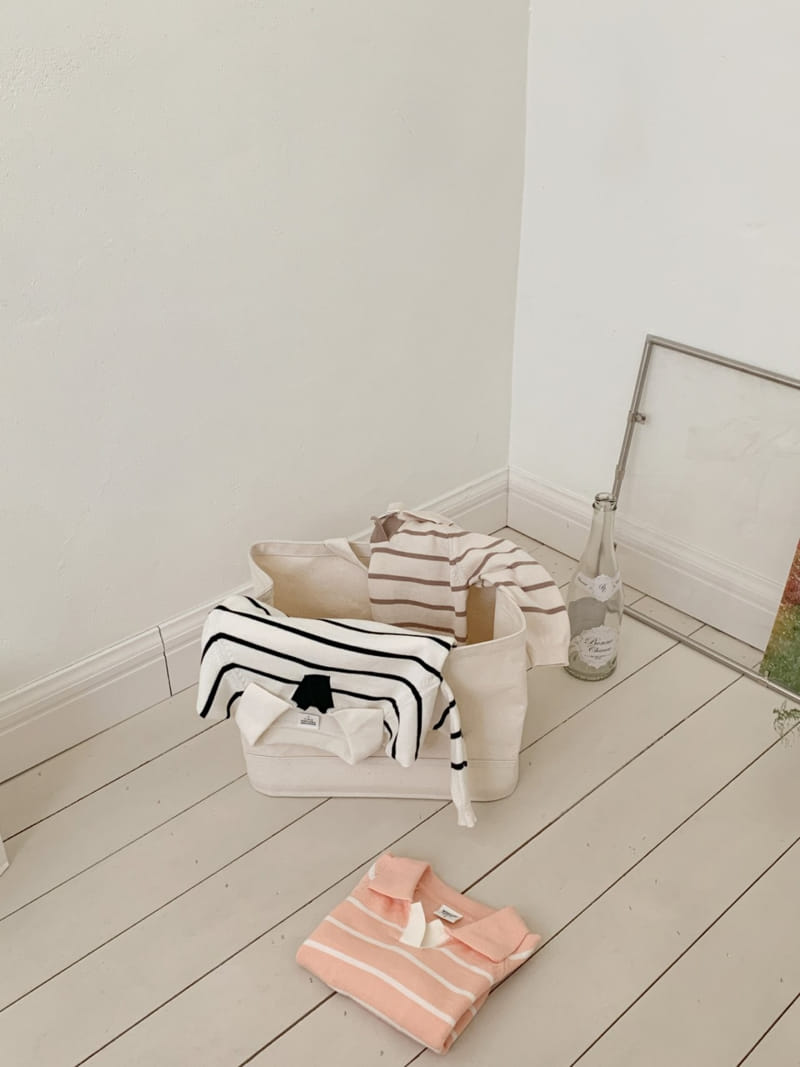 Moncher Chouchou - Korean Children Fashion - #magicofchildhood - Pinpong ST Collar Tee - 4
