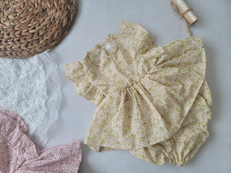 Moran - Korean Baby Fashion - #babyboutique - Eilly Bloomers Top Bottom Set - 5