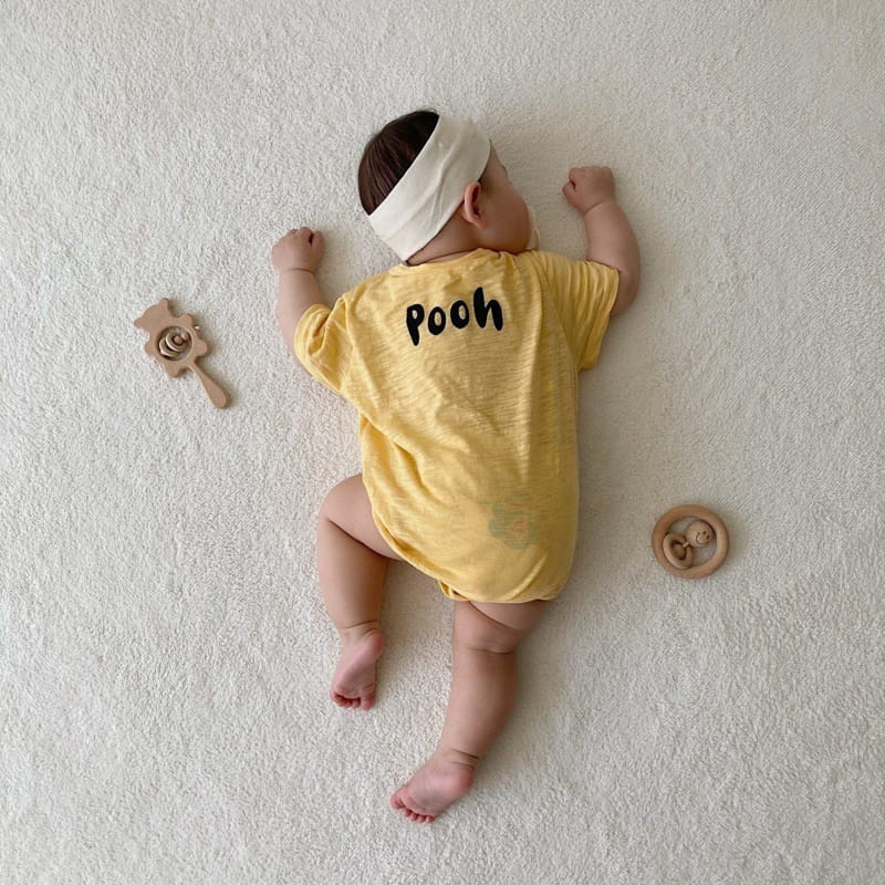 Moran - Korean Baby Fashion - #babyfashion - Slub Body Suit - 7