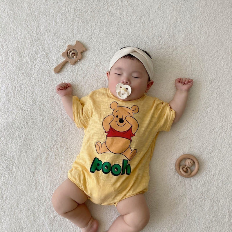 Moran - Korean Baby Fashion - #babyfever - Slub Body Suit - 8
