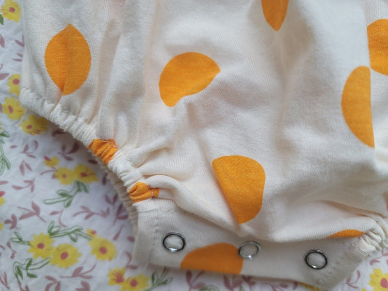 Moran - Korean Baby Fashion - #babyfever - Bubble Bubble Body Suit Set - 6