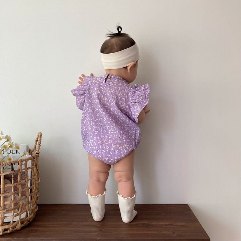 Moran - Korean Baby Fashion - #babyfever - Mist Body Suit - 5