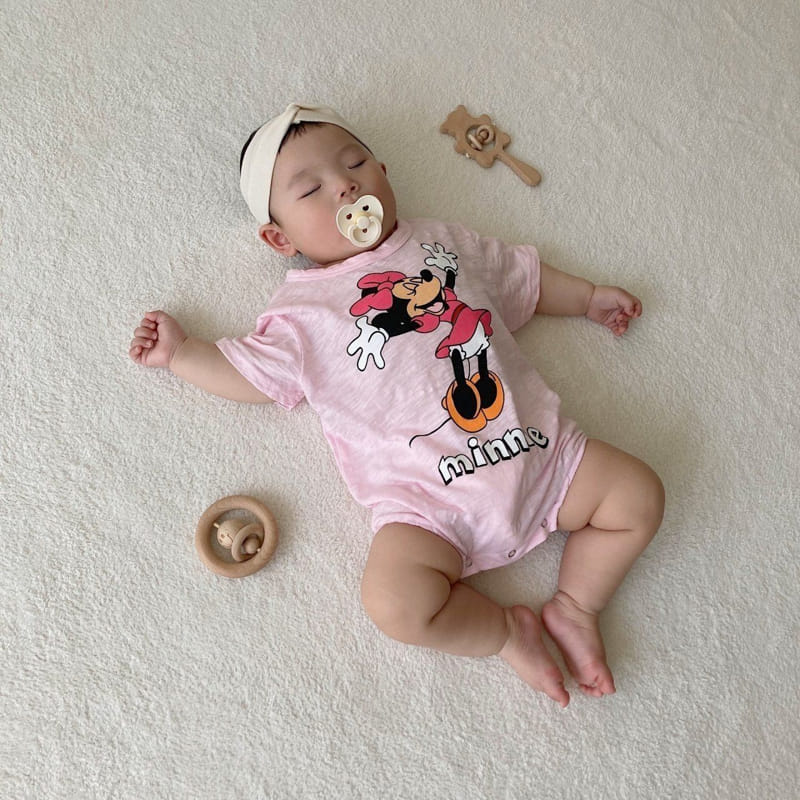 Moran - Korean Baby Fashion - #babygirlfashion - Slub Body Suit - 9