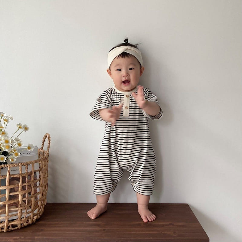 Moran - Korean Baby Fashion - #babygirlfashion - Mono Body Suit - 2