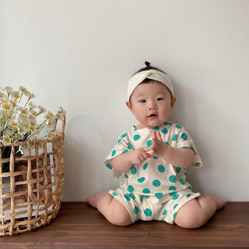 Moran - Korean Baby Fashion - #babylifestyle - Bangle Top Bottom Set - 2