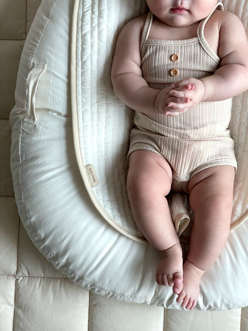 Moran - Korean Baby Fashion - #babyoninstagram - Easy ST Button Body Suit Set - 9