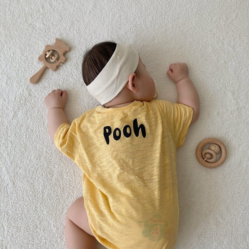 Moran - Korean Baby Fashion - #babyoninstagram - Slub Body Suit - 11