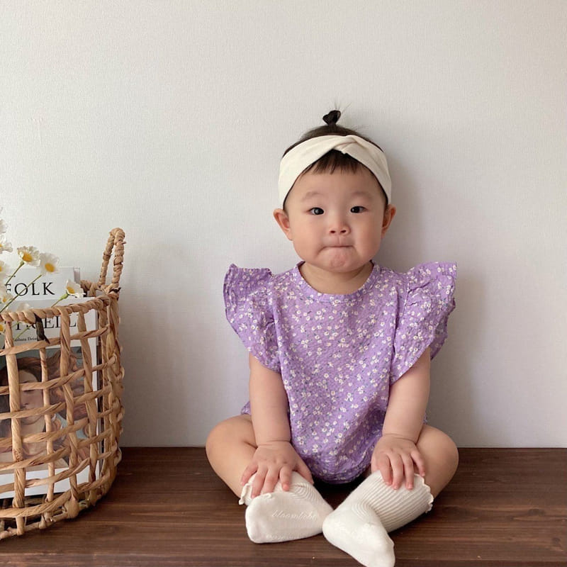 Moran - Korean Baby Fashion - #babyoutfit - Mist Body Suit - 11