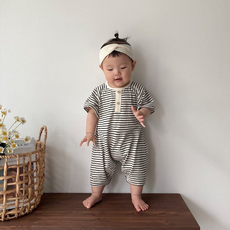 Moran - Korean Baby Fashion - #babyoutfit - Mono Body Suit - 6