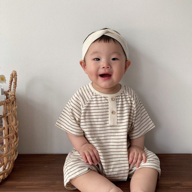 Moran - Korean Baby Fashion - #babyoutfit - Mono Body Suit - 7