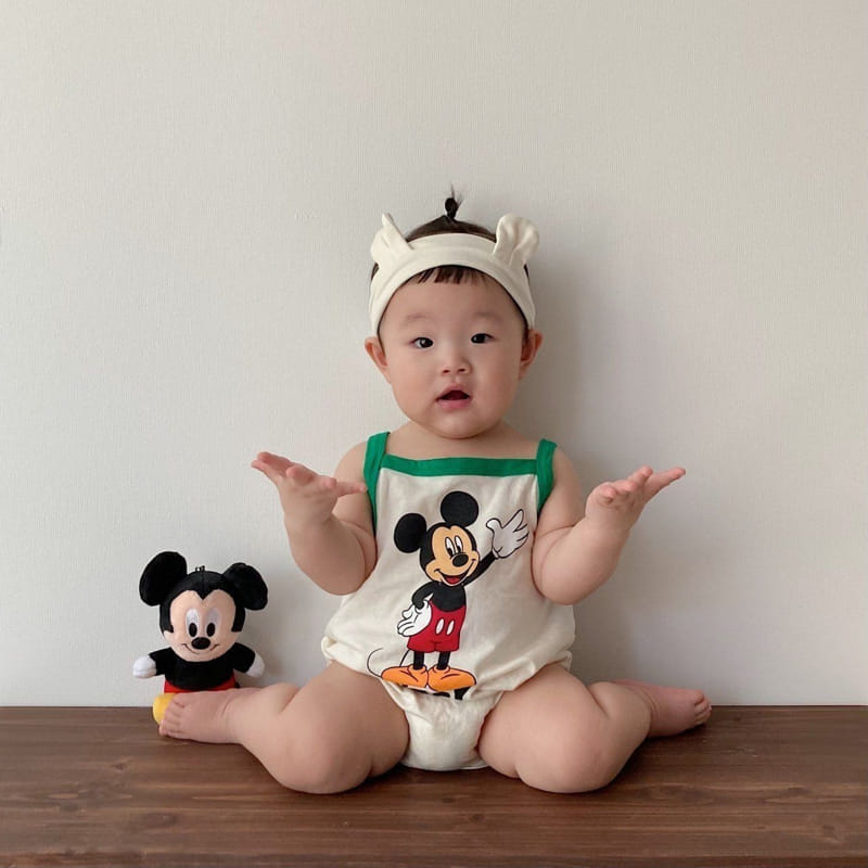 Moran - Korean Baby Fashion - #onlinebabyboutique - Hiroo Body Suit Set - 3