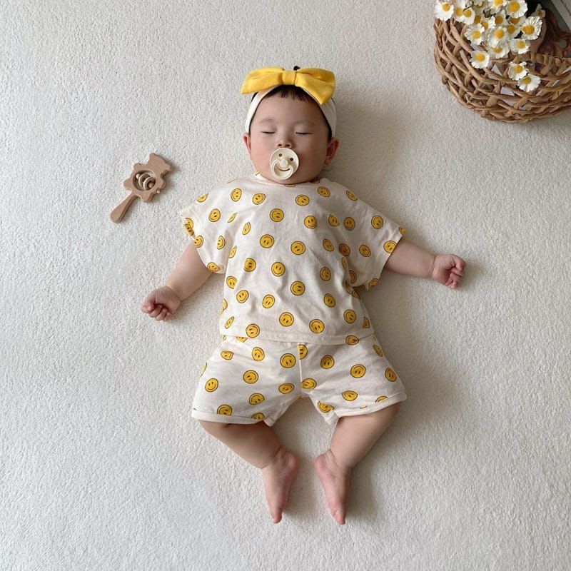 Moran - Korean Baby Fashion - #onlinebabyboutique - Bangle Top Bottom Set - 8