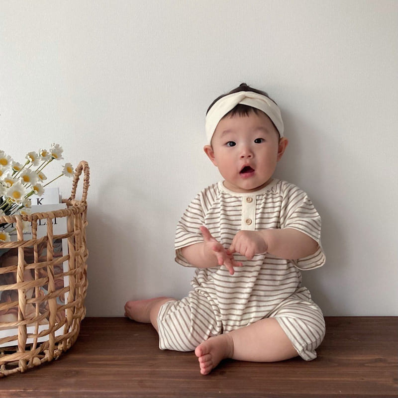 Moran - Korean Baby Fashion - #onlinebabyshop - Mono Body Suit - 10