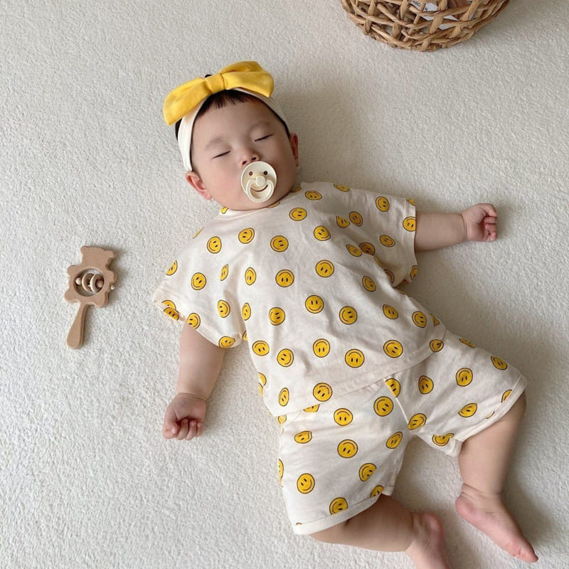 Moran - Korean Baby Fashion - #onlinebabyshop - Bangle Top Bottom Set - 9