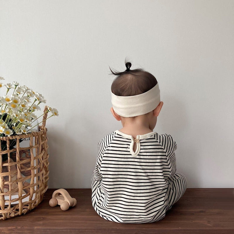 Moran - Korean Baby Fashion - #smilingbaby - Mono Body Suit - 11