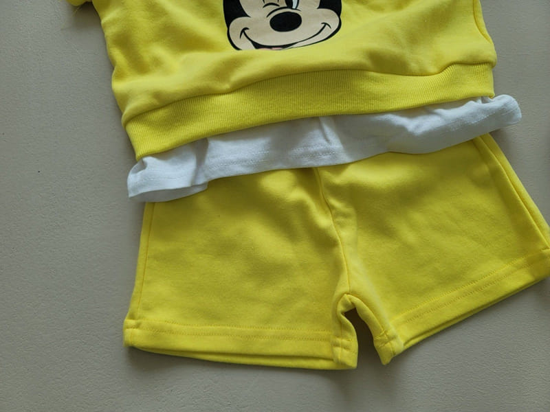 Moran - Korean Children Fashion - #Kfashion4kids - Best Friend Yellow Top Bottom Set - 2