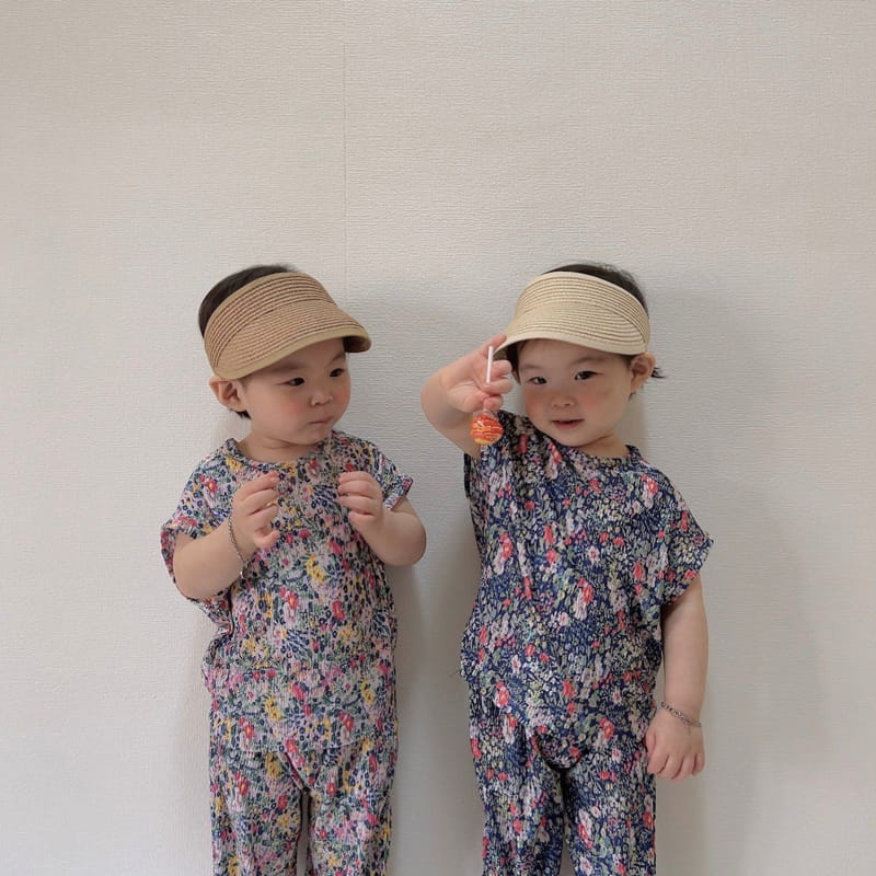 Moran - Korean Children Fashion - #childofig - Monble Pleats Top Bottom Set - 10