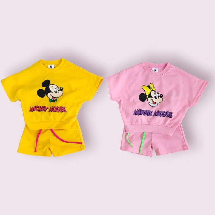 Moran - Korean Children Fashion - #childrensboutique - Retro D Top Bottom Set - 2