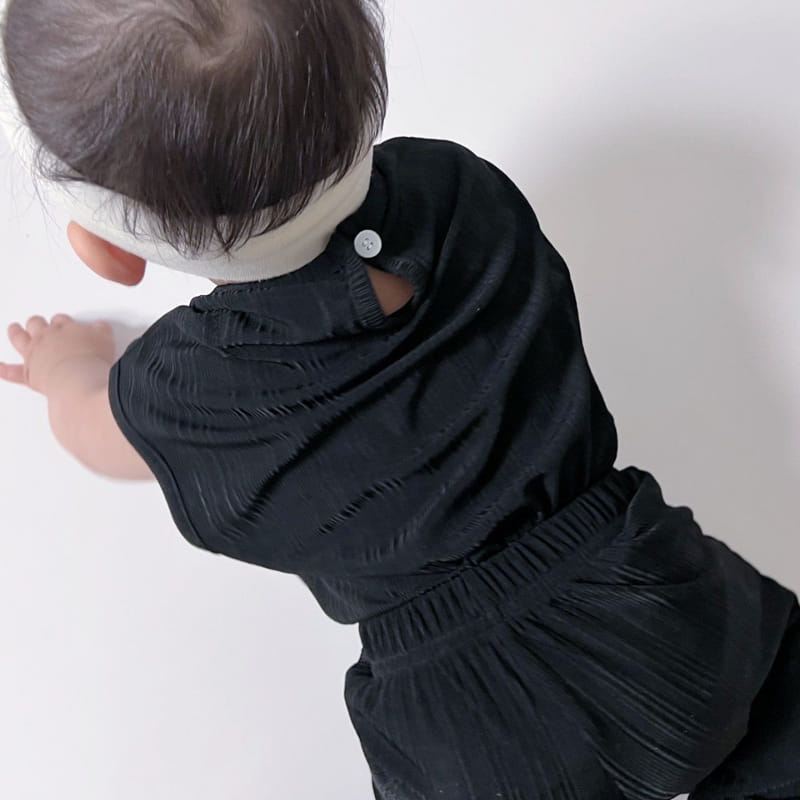 Moran - Korean Children Fashion - #designkidswear - Laon Pleats Top Bottom Set - 5