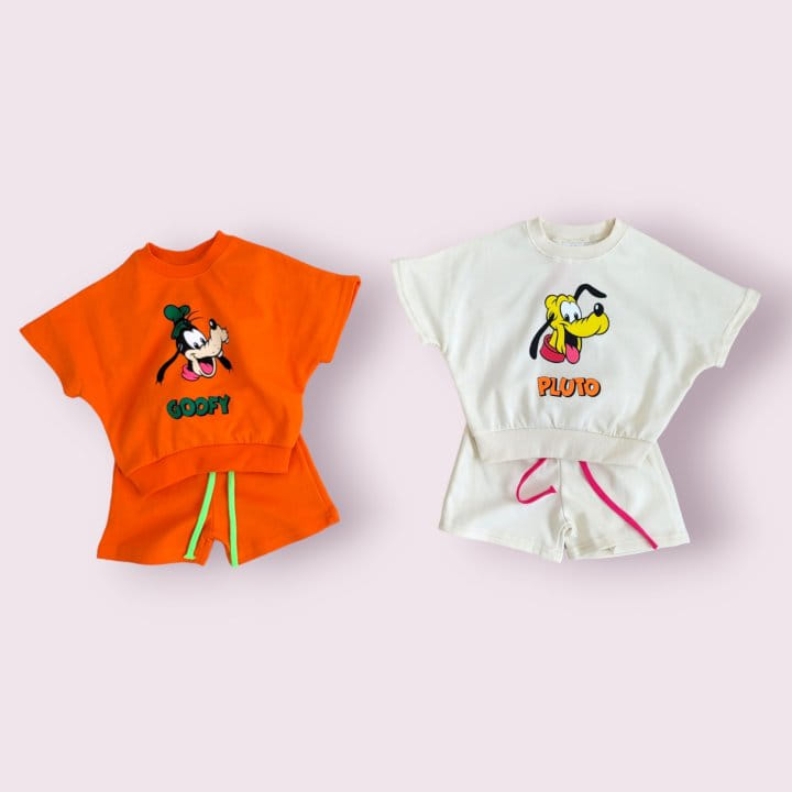 Moran - Korean Children Fashion - #designkidswear - Retro D Top Bottom Set - 4