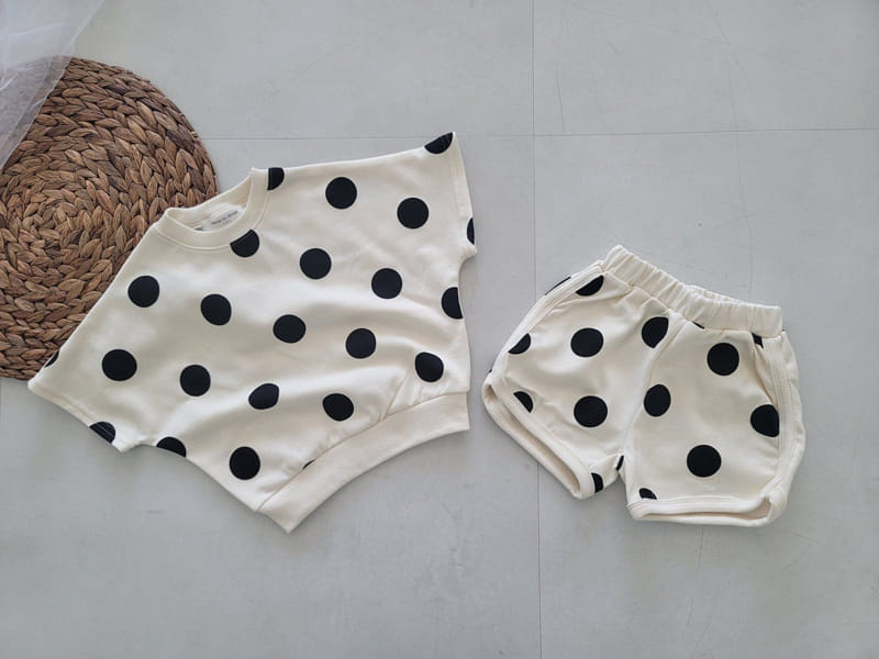 Moran - Korean Children Fashion - #discoveringself - Summer Bubble Top Bottom Set - 5
