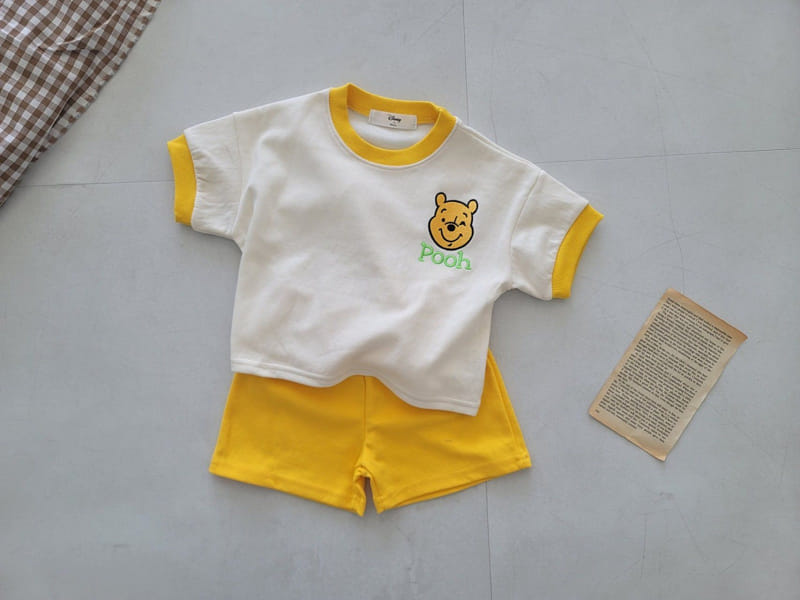 Moran - Korean Children Fashion - #fashionkids - Peekaboo Top Bottom Set - 3