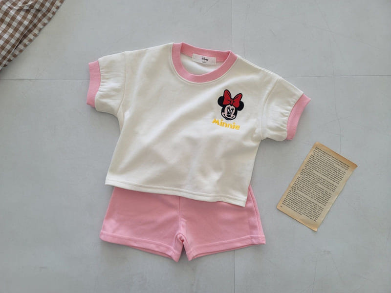 Moran - Korean Children Fashion - #fashionkids - Peekaboo Top Bottom Set - 4