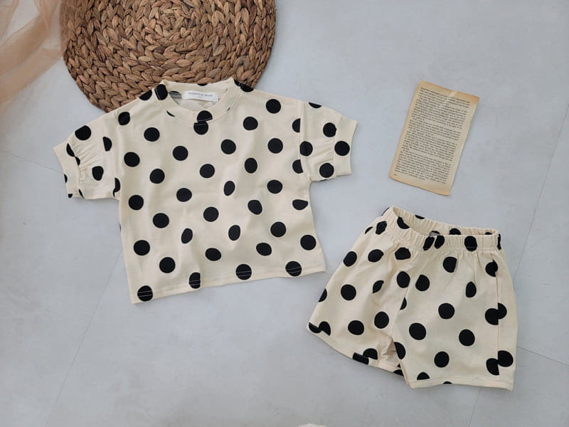 Moran - Korean Children Fashion - #kidzfashiontrend - Candy Pop Top Bottom Set - 3