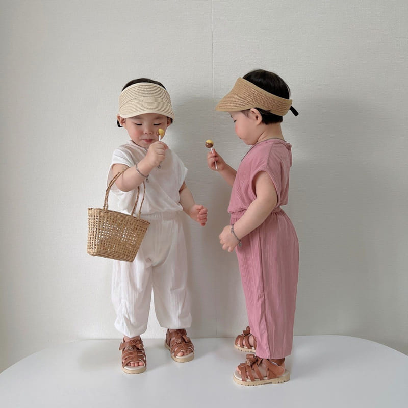 Moran - Korean Children Fashion - #kidzfashiontrend - Laon Pleats Top Bottom Set - 10