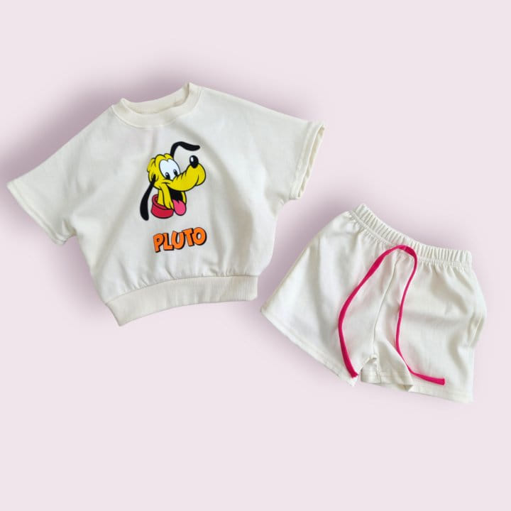 Moran - Korean Children Fashion - #littlefashionista - Retro D Top Bottom Set - 10