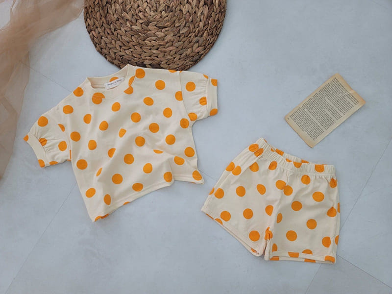 Moran - Korean Children Fashion - #littlefashionista - Candy Pop Top Bottom Set - 5