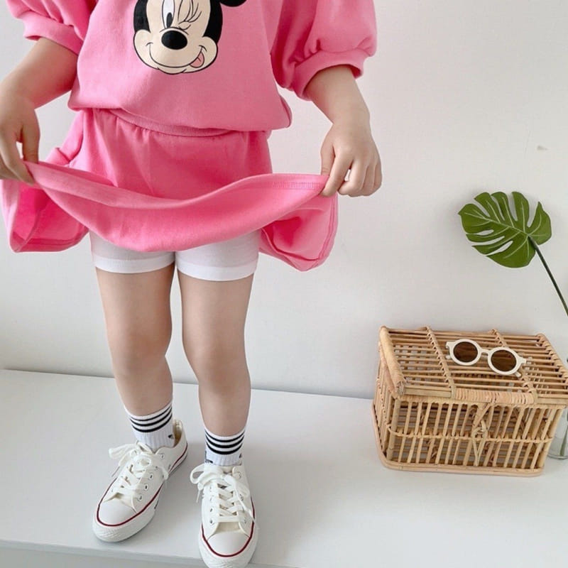Moran - Korean Children Fashion - #Kfashion4kids - Best Friend Pink Top Bottom Set - 4
