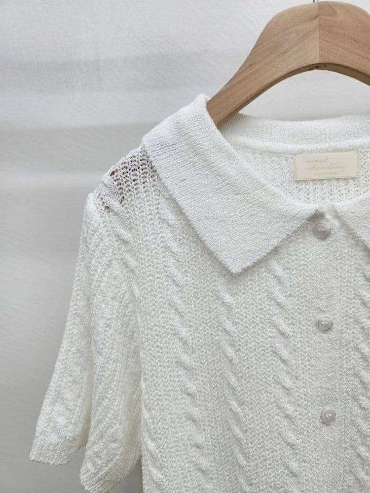 Most - Korean Women Fashion - #womensfashion - Collar Bookle Cardigan - 5