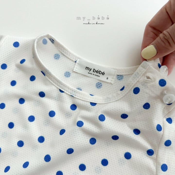 My Bebe - Korean Baby Fashion - #babyclothing - Cool Mesh Body Suit - 10