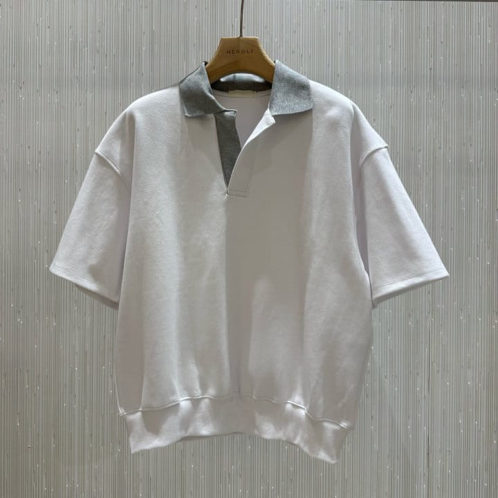 Neroli36 - Korean Women Fashion - #momslook - HPK Color Tee - 2