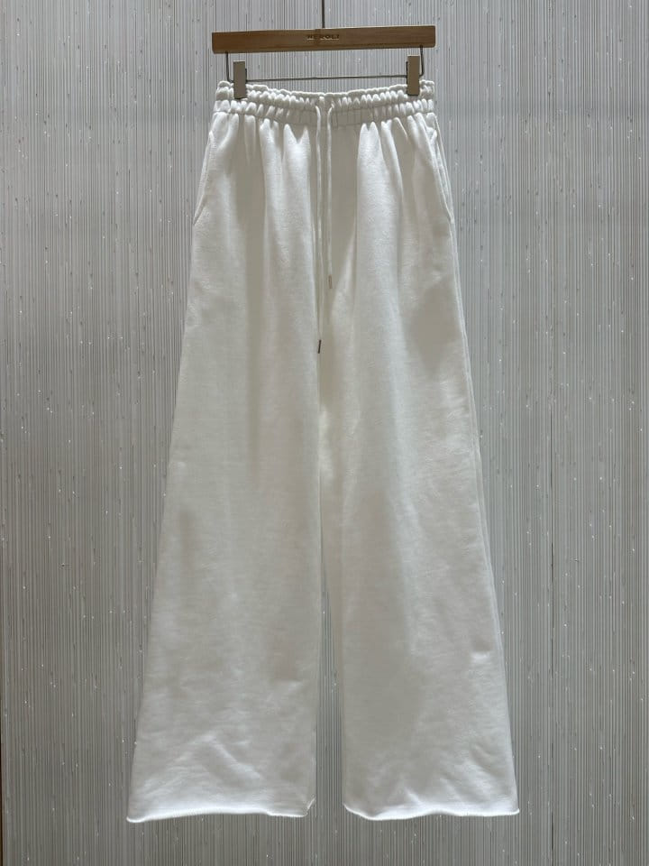 Neroli36 - Korean Women Fashion - #momslook - Daily Terry Pants - 2