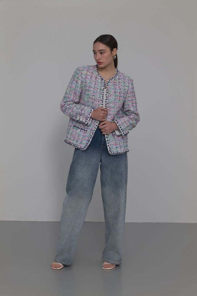 Neroli36 - Korean Women Fashion - #momslook - Gradation Denim Pants - 3