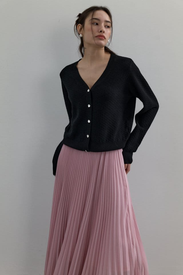 Neroli36 - Korean Women Fashion - #momslook - M Pearl Cardigan - 8