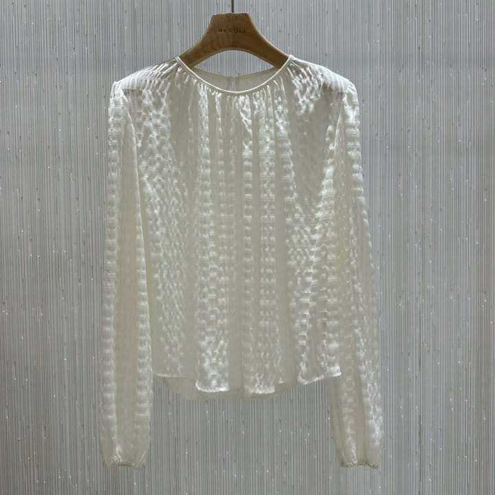 Neroli36 - Korean Women Fashion - #pursuepretty - Volume Shirring Boluse - 2