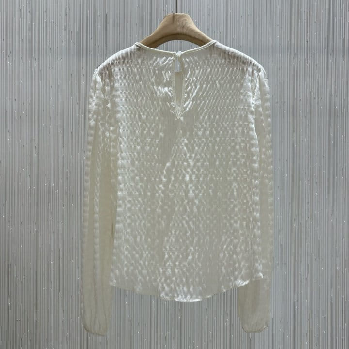 Neroli36 - Korean Women Fashion - #restrostyle - Volume Shirring Boluse - 3