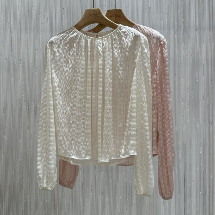 Neroli36 - Korean Women Fashion - #vintagekidsstyle - Volume Shirring Boluse